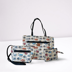 Royal Elephant print Combo Set