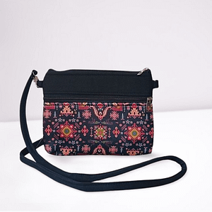 Traditional South Indian Print Sling Bag